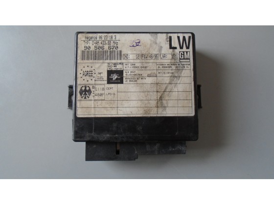 Modulo Alarme Opel Vectra B 1997 90506670 model278